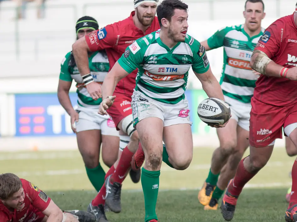 Giocatori del Benetton Rugby